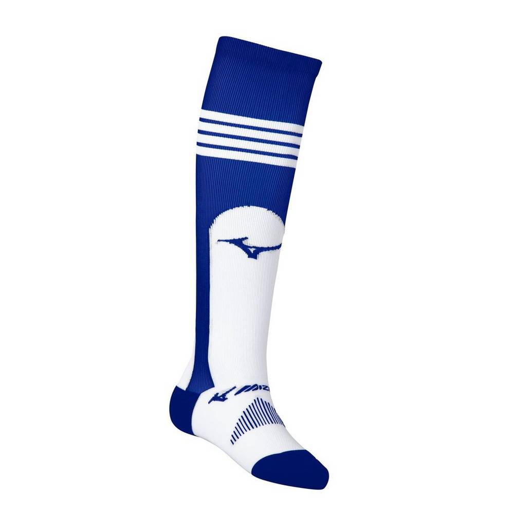 Calcetines Mizuno Performance OTC Stirrup Hombre Azul Real España OKQY-69208